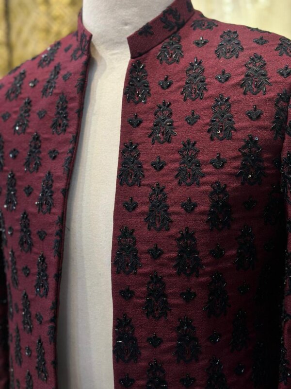 FANCY MENS OPEN COAT - Image 4